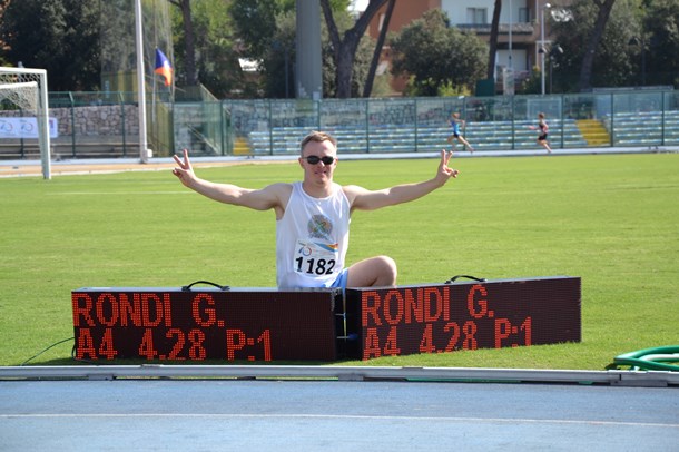 Nuovo record mondiale per Gabriele Rondi