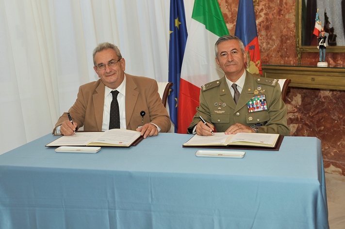 Esercito e FISDIR: firmata a Roma la Convenzione