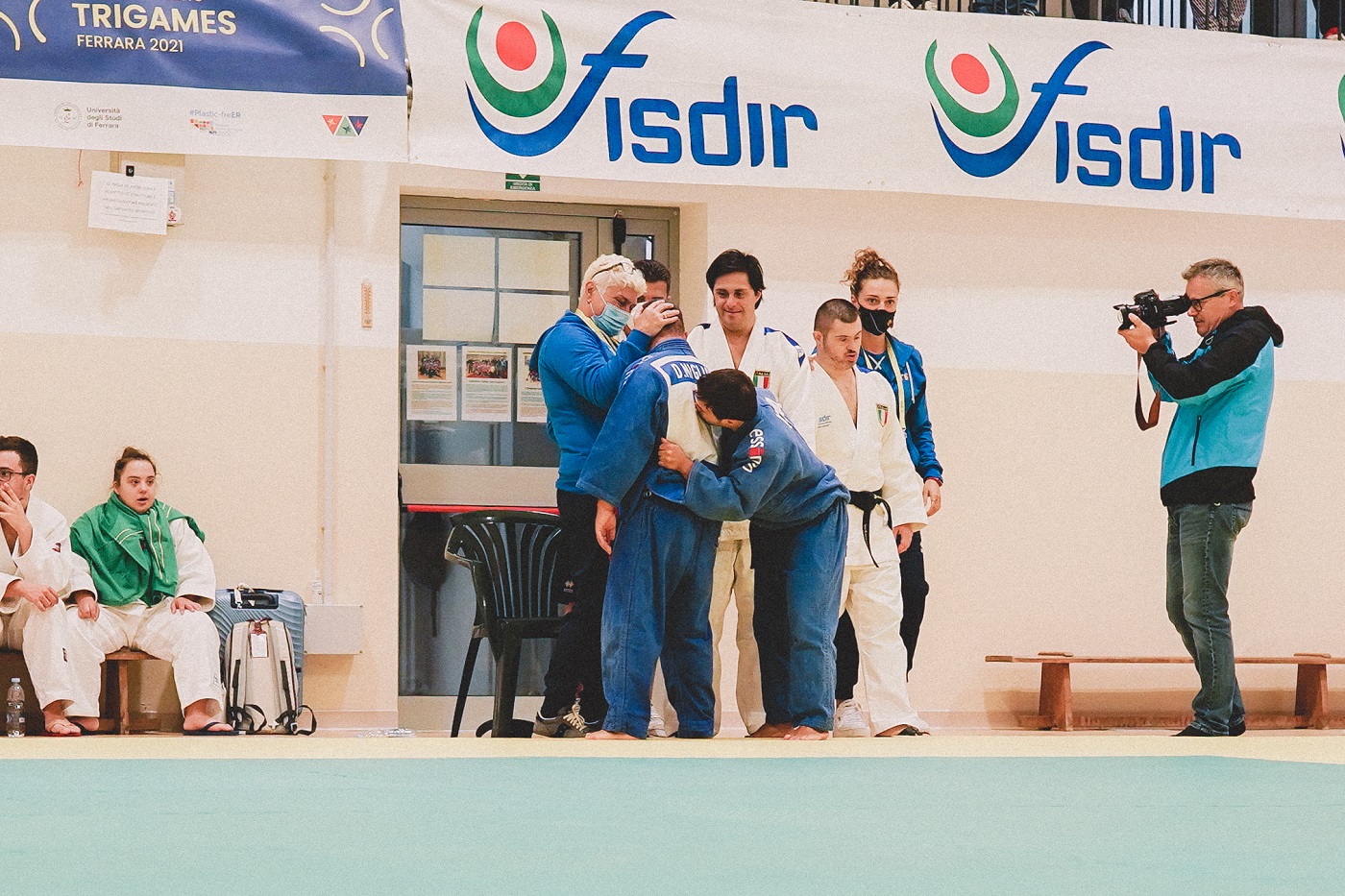 I judoka FISDIR in arrivo a Ostia