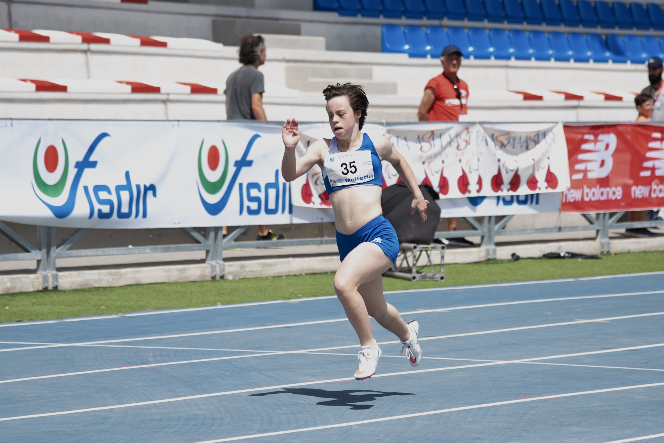 A Molfetta 11 record italiani, Chiara Zeni trova il record del Mondo anche nei 200 metri