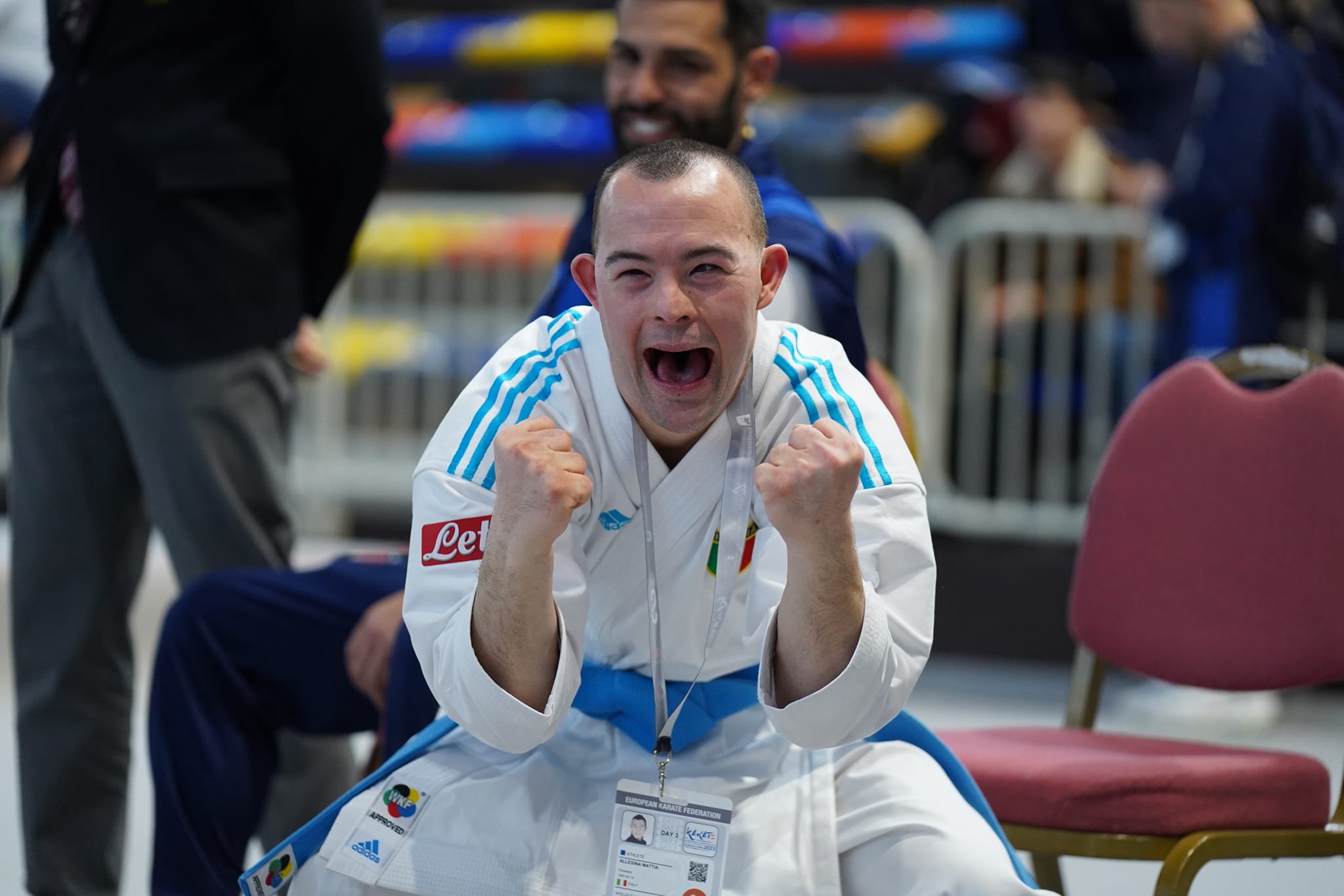 Para-Karate: Mattia Allesina sul tetto d’Europa