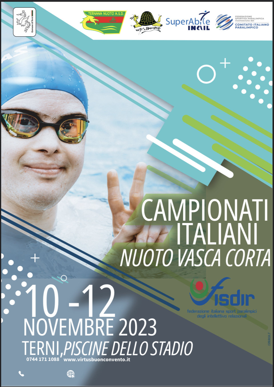 Campionati Italiani di Nuoto in Vasca Corta – Terni 10-12 novembre 2023